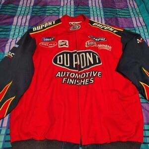 Chase Authentics Red Racing Jacket with Black Sleeves